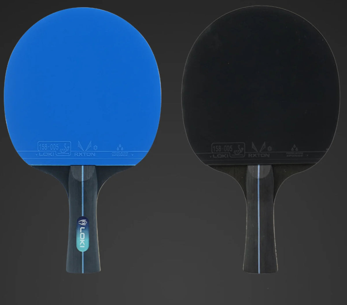 Raquette de Tennis de Table Manche Long — Loisir & Entraînement Ping-Pong