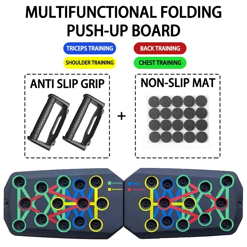 Planche à pompes multifonction pliable — Planche