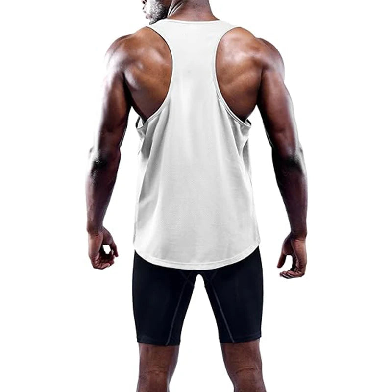Débardeur running homme, coloris blanc