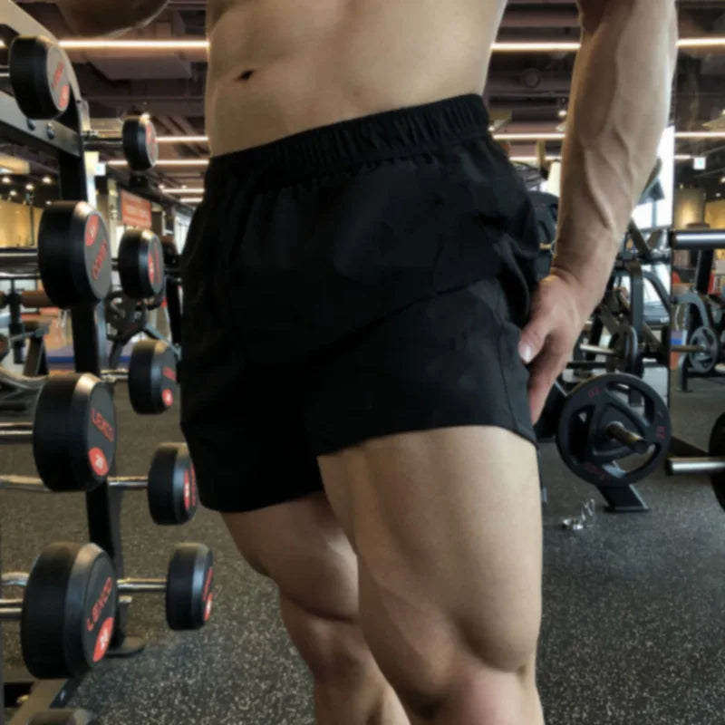 Short sport homme été – running, jogging & basket séchage rapide — Coloris photo 2