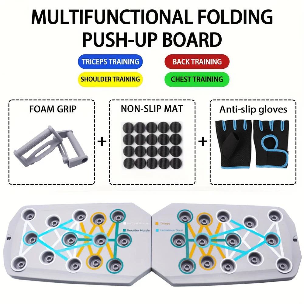 Planche à pompes multifonction pliable, coloris gris – gant
