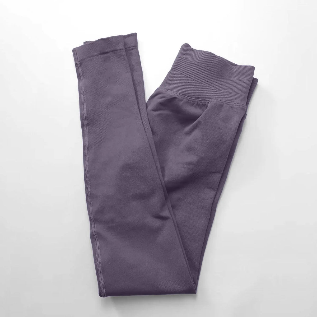 Legging sans coutures femme scrunch, coloris gris champignon