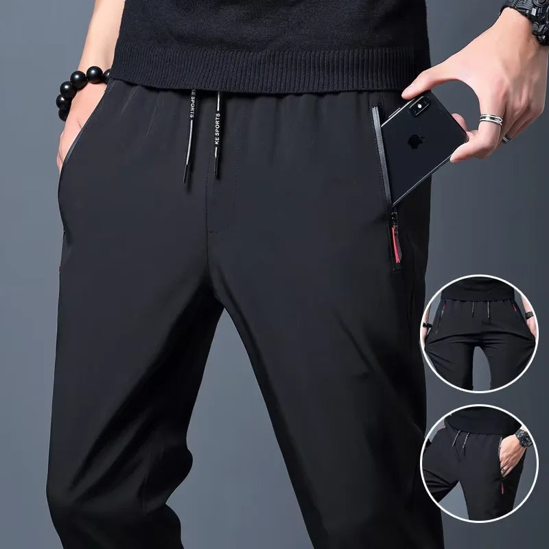 Pantalon Homme Léger Jambe Droite — 3 Coloris, Été, Casual & Sport