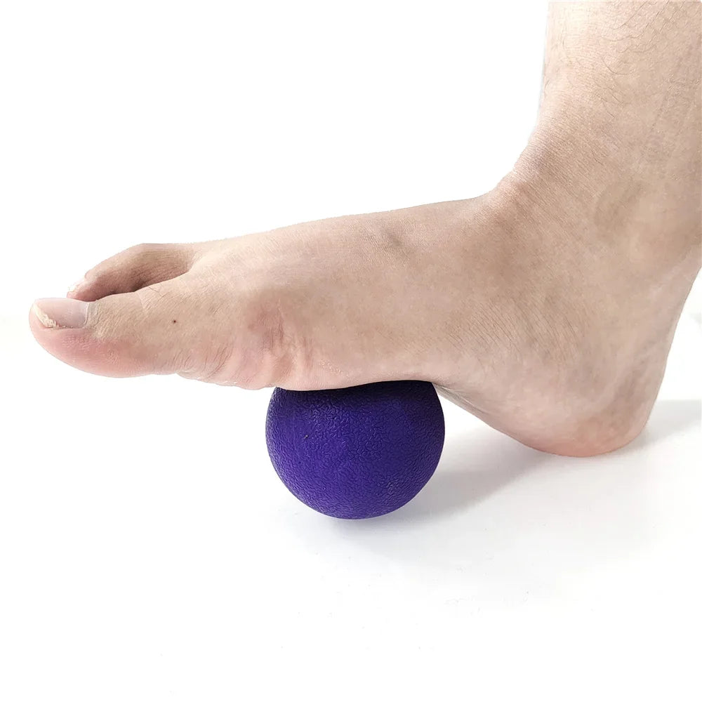 Balle de Massage Cacahuète TPE — Automassage Dos & Nuque, Lot de 1 à 3