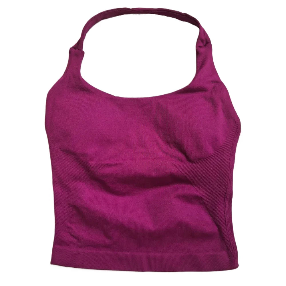 Brassière sport femme dos nu sans coutures — Baie
