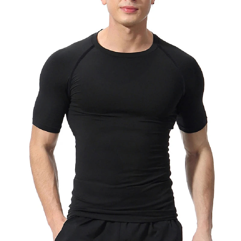 T-shirt compression homme — vue 2
