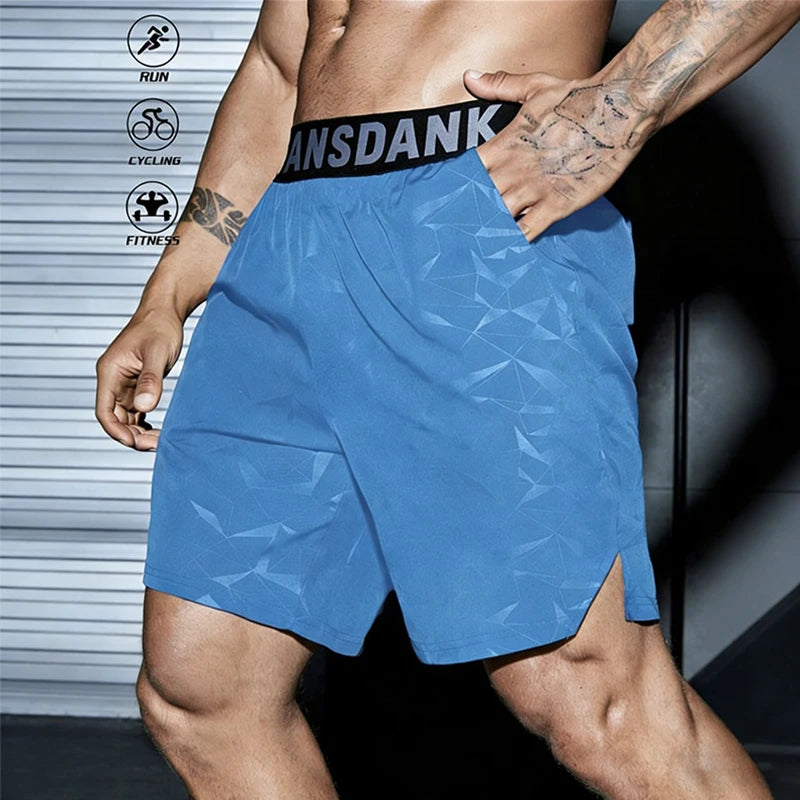 Short running homme football, coloris bleu