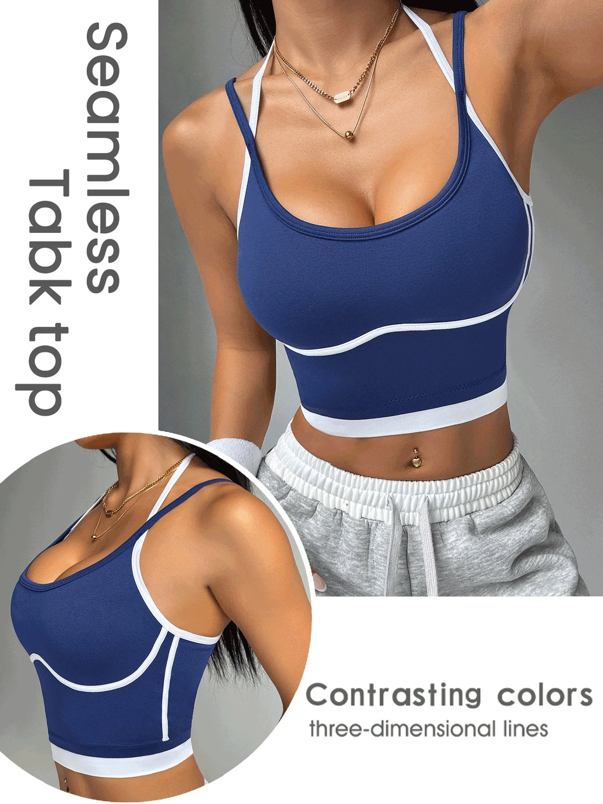 Brassière sport dos nu anti-choc — vue 5