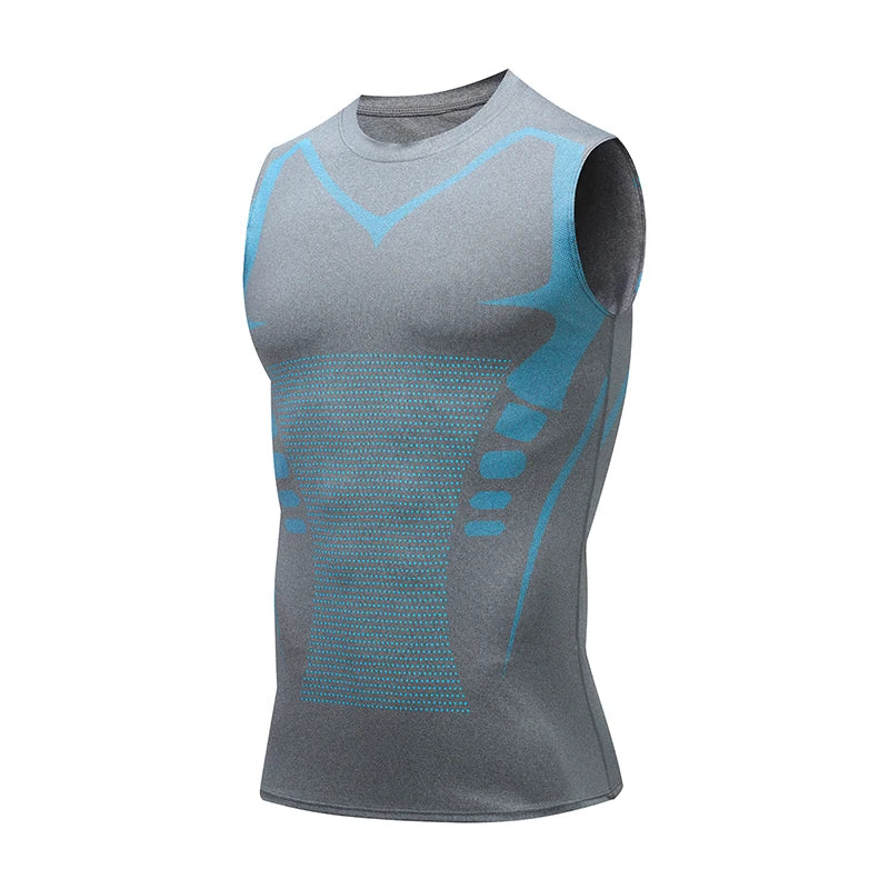Débardeur compression homme — 812Gray