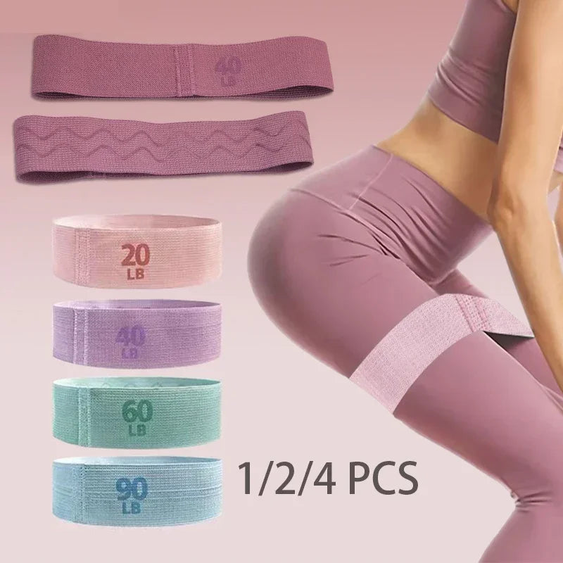 Bande Élastique Fitness Fessiers & Yoga – Musculation & Renforcement