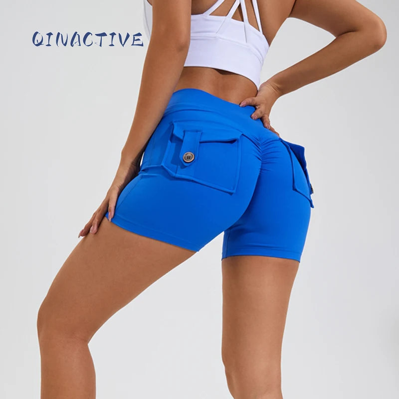 Short yoga femme galbe fessiers taille haute — vue 5