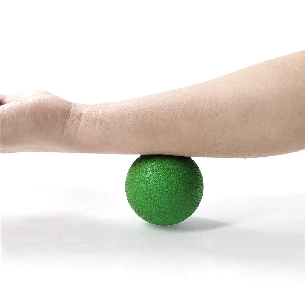 Balle de Massage Cacahuète TPE — Automassage Dos & Nuque, Lot de 1 à 3
