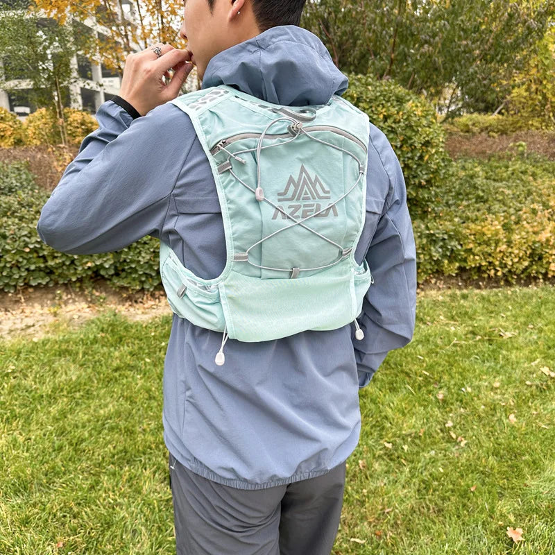Gilet hydratation trail running ultralight — vue 3