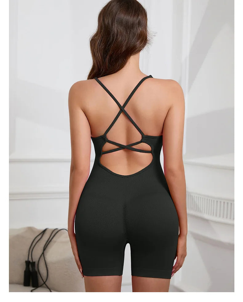 Combinaison yoga galbe fessiers — vue 3