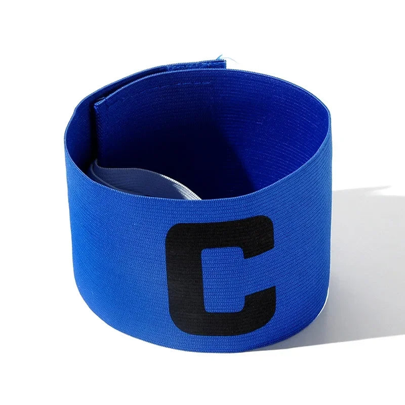 Brassard capitaine football, coloris bleu