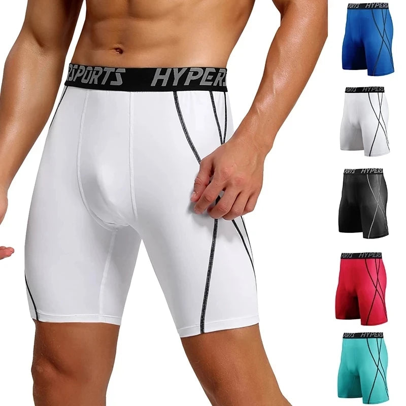 Short compression homme — vue 3