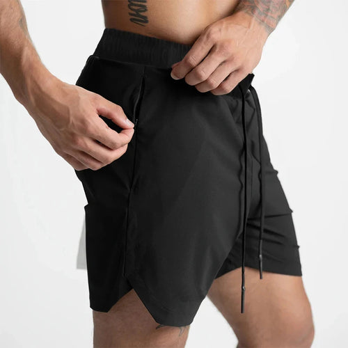 Short Sport Homme Couleur Unie Séchage Rapide — 5 Coloris, Running, Fitness & Casual