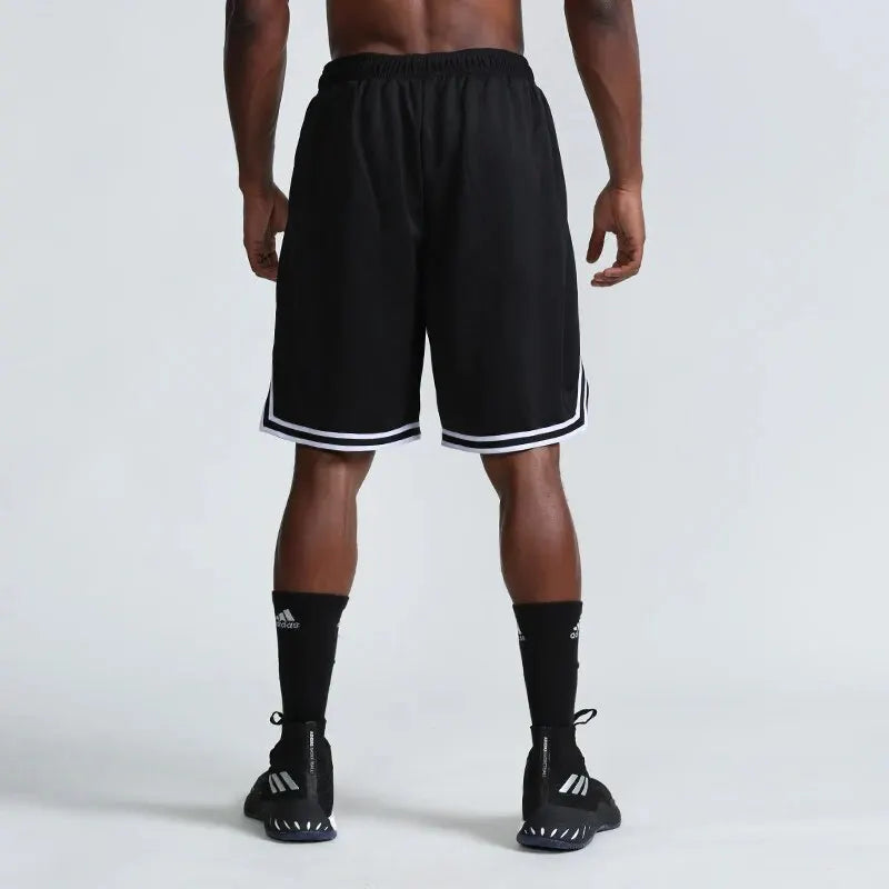 Short basket homme rayé — vue 3