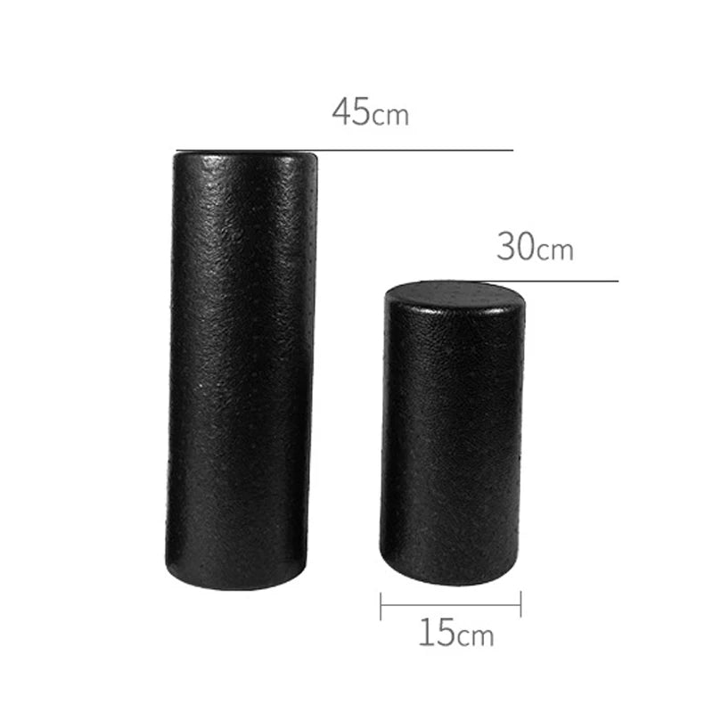 Rouleau de Massage EPP — Foam Roller Yoga, Pilates & Automassage, 30 ou 45 cm
