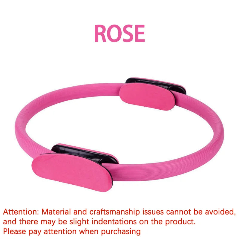 Anneau pilates magic circle, coloris rouge rosé